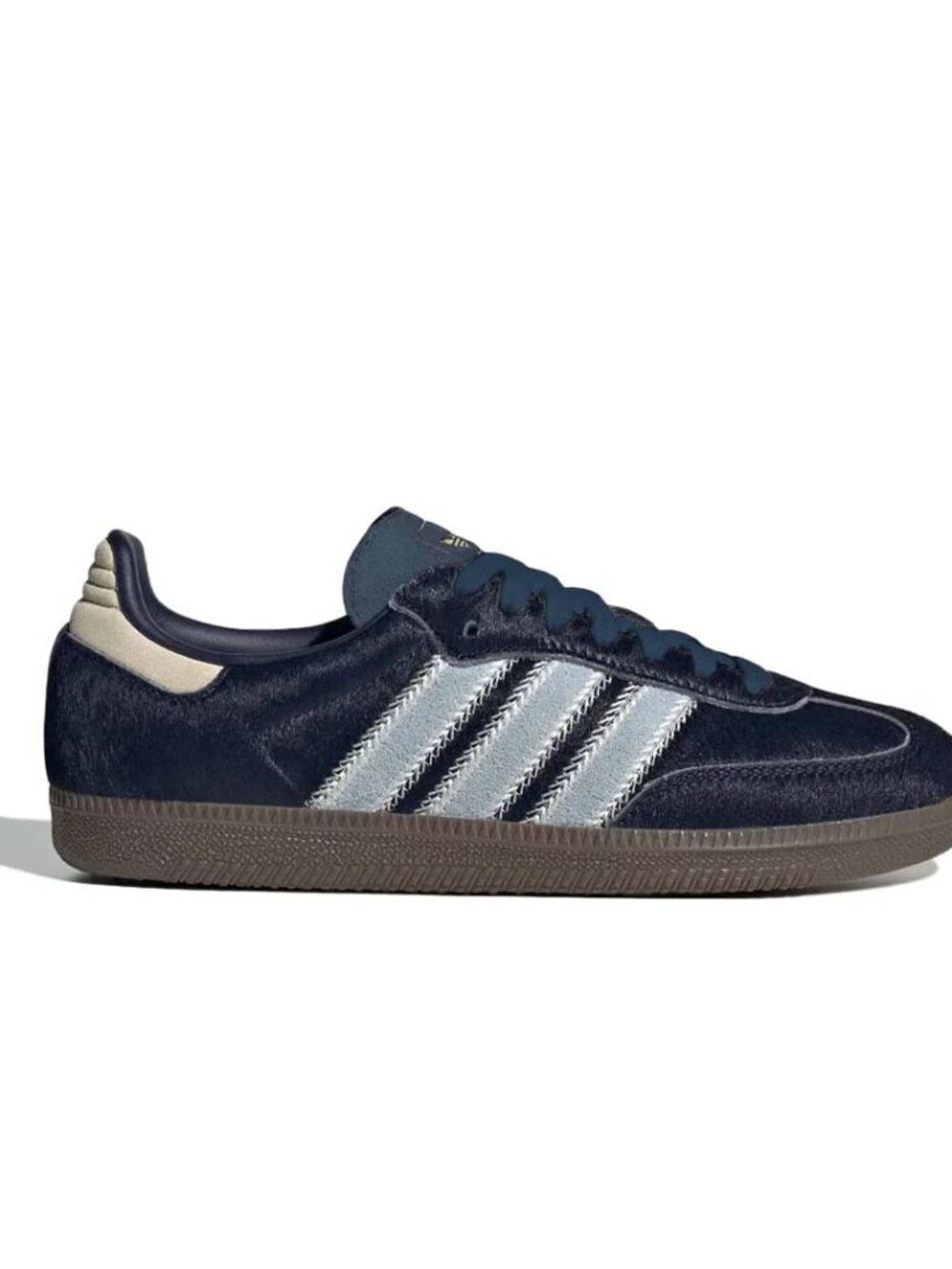 Adidas Samba Pony Hair Night Indigo JS3934 Shoes Mens US Size 10 NEW - Picture 11 of 15